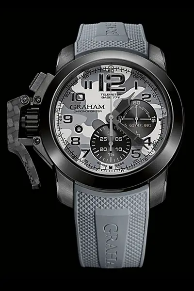 Graham Chronofighter Oversize Black Arrow Set