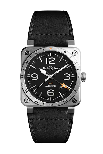 Bell & Ross Instruments BR0393-GMT-ST/SCA