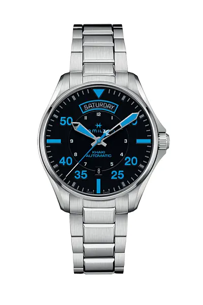 Hamilton Khaki Aviation Pilot Day-Date Air Zermatt Auto H64625131