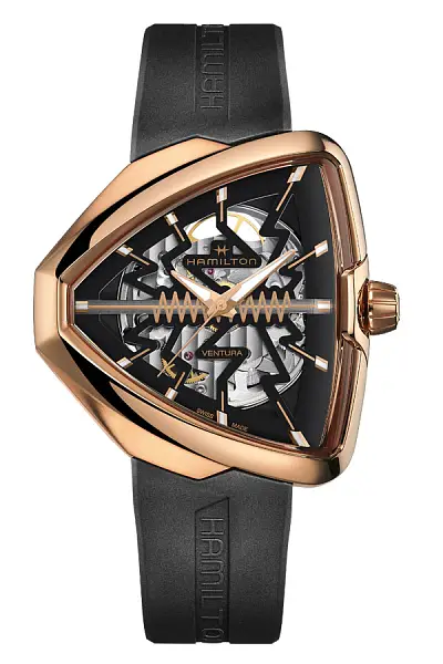 Hamilton Elvis80 Skeleton Car H24525331