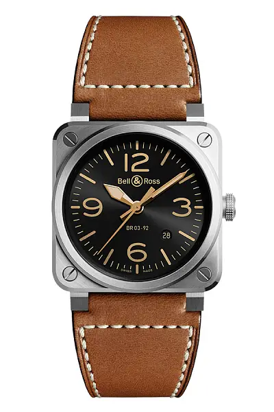 Bell & Ross BR 03-92 Golden Heritage BR0392-GH-ST/SCA