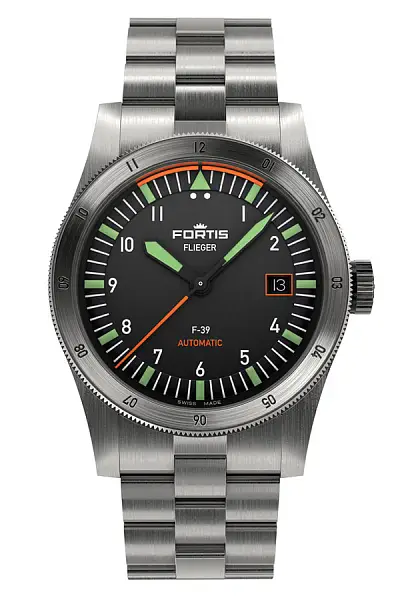 Forits Flieger F-39 Automtic on Block Bracelet F4220005