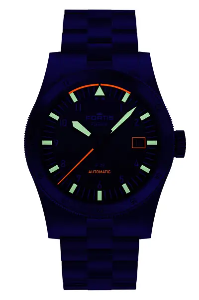 Forits Flieger F-39 Automtic on Block Bracelet F4220005