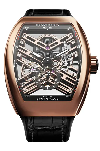 Franck Muller Vanguard Skeleton V 45 S6 SQT 5N NR