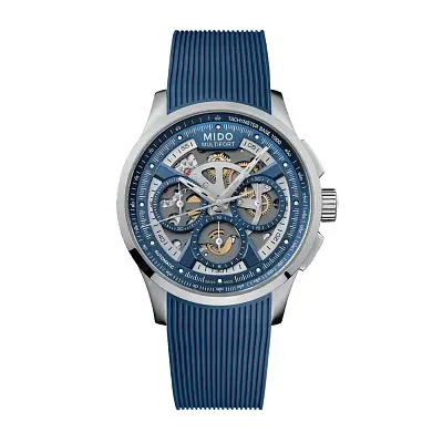 Mido Multifort Skeleton Chronograph M038.662.17.040.00