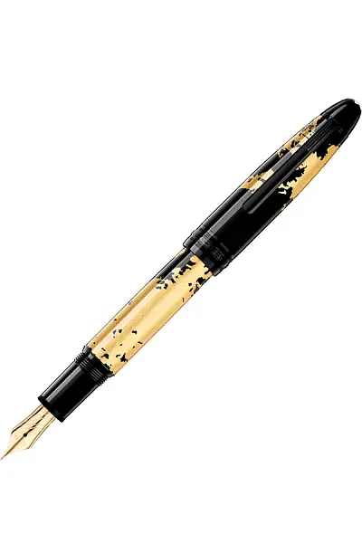 Montblanc Meisterstück Solitaire Calligraphy Gold Leaf Flex 119700