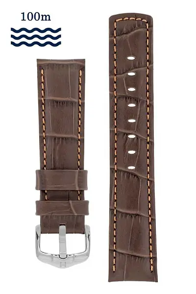 Hirsch Strap Grand Duke L 02528010-2-20