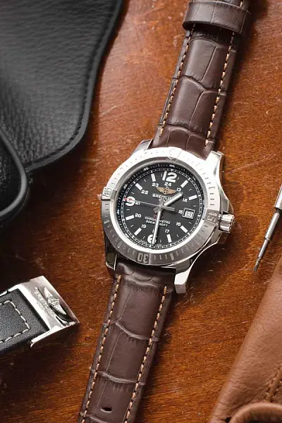 Hirsch Strap Grand Duke L 02528010-2-20