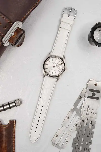 Hirsch Strap Crocograin M 12302800-2-18