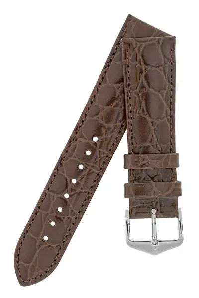 Hirsch Strap Crocograin L 12322810-2-18