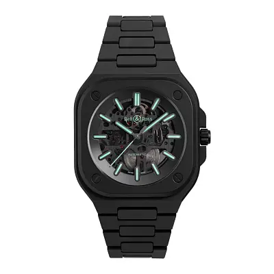 Bell & Ross BR 05 Skeleton Black Lum Ceramic BR05A-BLM-SKCE/SCE