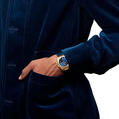 Bell & Ross BR 05 Blue Gold BR05A-BLU-PG/SRB