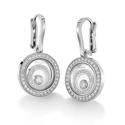 Gold Earrings Chopard Happy Spirit 838230-1001