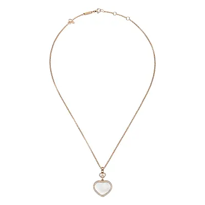 Gold Chopard Happy Heatrs Necklace 79A074-5301
