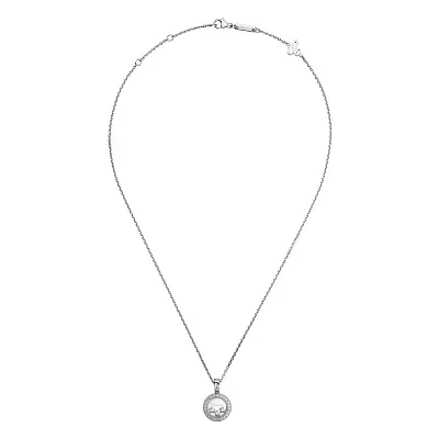 Gold Pendant Chopard Happy Diamonds 79A018-1201