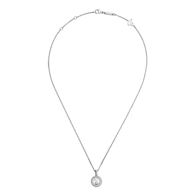 Gold Pendant Chopard Happy Diamonds 79A017-1201
