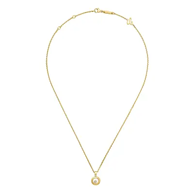 Gold Pendant Chopard Happy Diamonds 79A017-0001