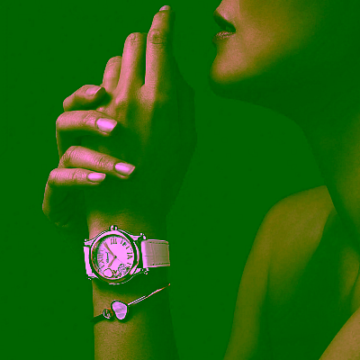 Gold Chopard Happy Hearts Bracelet 857482-5300