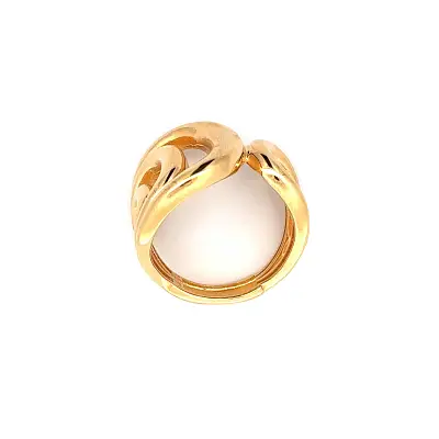 Gold ring – open organic design