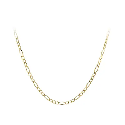 Gold Figaro Chain Necklace