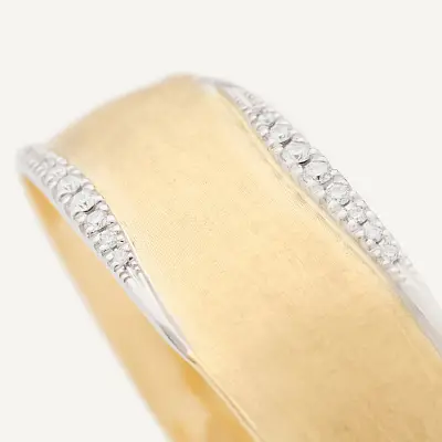 Marco Bicego Lunaria Diamonds 18K Gold Bracelet SB124 B YW Q6