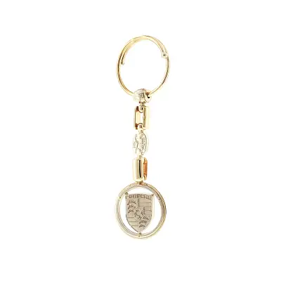 Gold Porsche key ring 23,23 gr