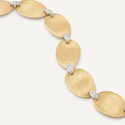 Gold Bracelet Marco Bicego Lunaria Diamonds BB2893_B YW Q6