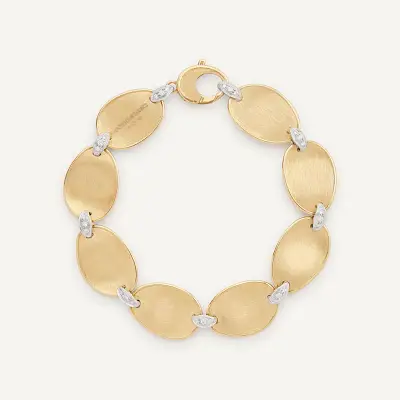 Gold Bracelet Marco Bicego Lunaria Diamonds BB2893_B YW Q6
