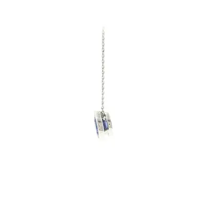 Pendant in 18k white gold with tanzanite 1.10 ct