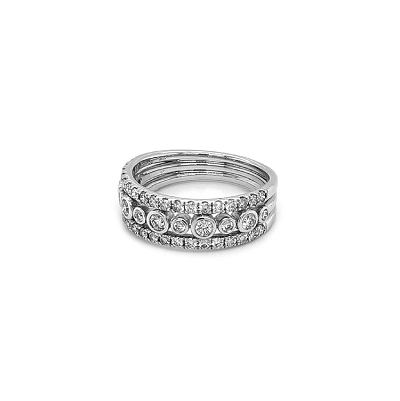 Gold Ring with Diamonds