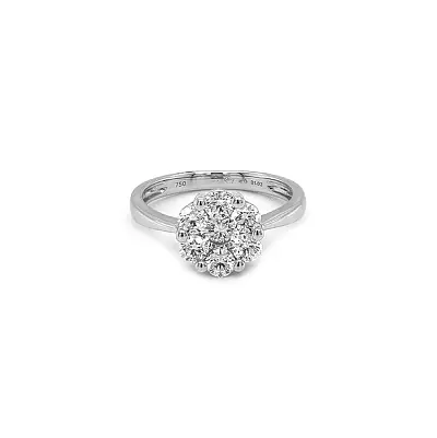 Gold Ring with Diamonds