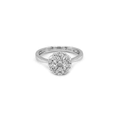 Gold Ring with Diamonds