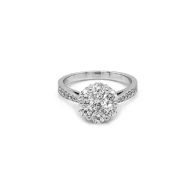 Gold Ring with Diamonds