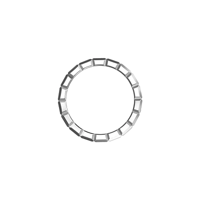 Gold Ring Chopard Ice Cube 829834-1021