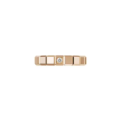 Gold Ring Chopard Ice Cube