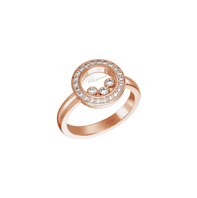 Gold Ring Chopard Happy Diamonds 82A018-5216