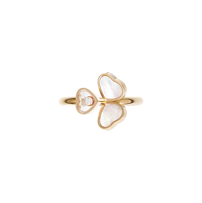 Gold Ring Chopard Happy Hearts 82A083-5312