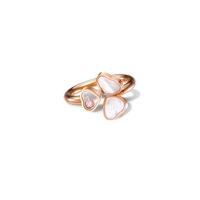 Gold Ring Chopard Happy Hearts 82A083-5312