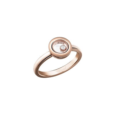 Gold Ring Chopard Happy Diamonds 82A017-5116