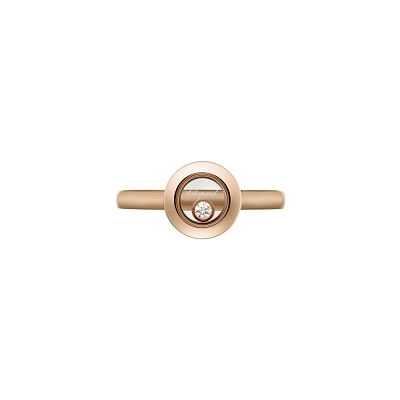 Gold Ring Chopard Happy Diamonds 82A017-5116