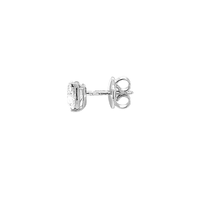 Gold Pecky Earrings with Diamonds