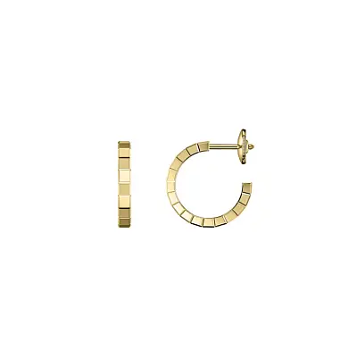 Gold Earrings Chopard Ice Cube 837702-0006
