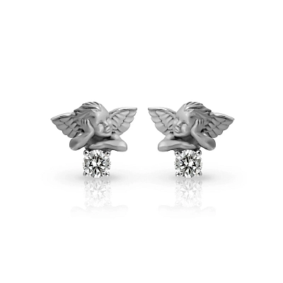 Gold Earrings Carrera y Carrera My Angel