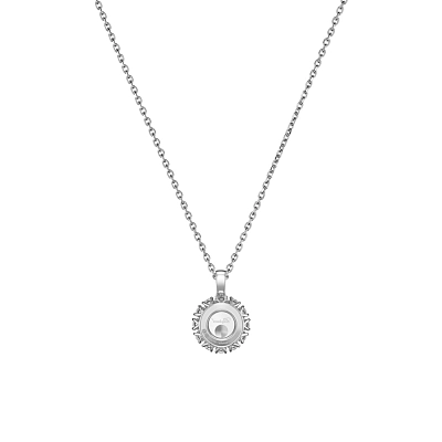 Gold Chopard Happy Diamonds Necklace 79A609-1001
