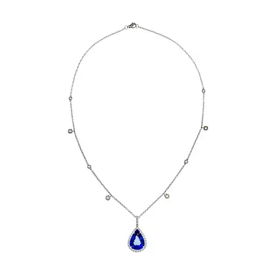 Elegant Combination of Tanzanite and Diamonds in a Unique Design