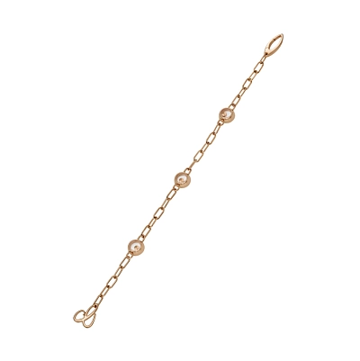 Gold Bracelet Chopard Happy Diamonds 85A117-5010