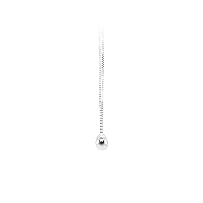 White Gold Heart Necklace