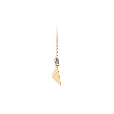 Necklace with Zirconias in Gold