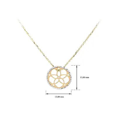 Necklace made of Combined Gold