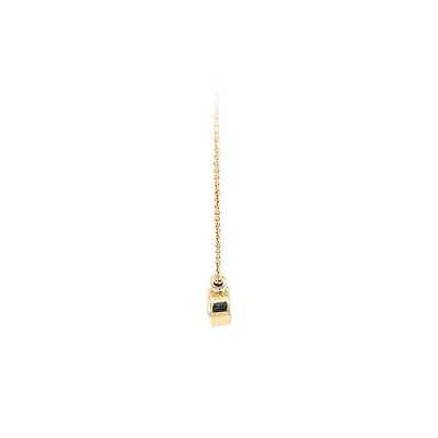 Gold Necklace with Zircon